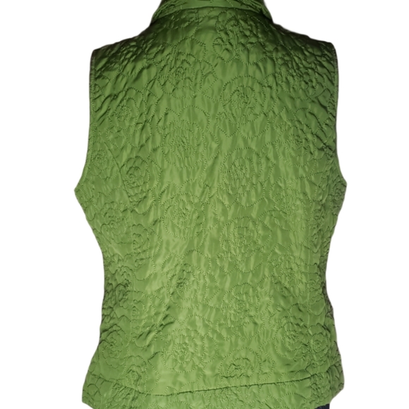 Christopher & Banks Women's Green Vest - Picture 2 of 5